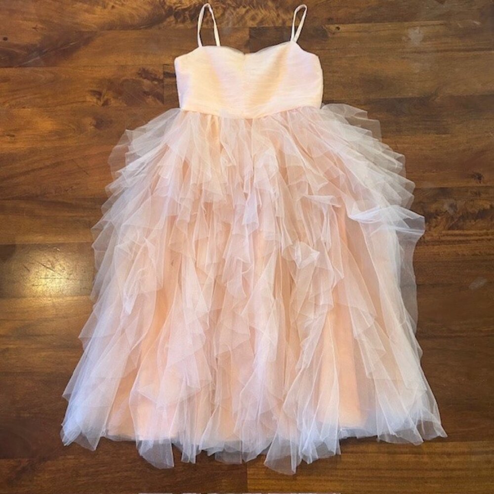 Girl's | Custom Formal Light Pink Tulle Dress [10 Girls]